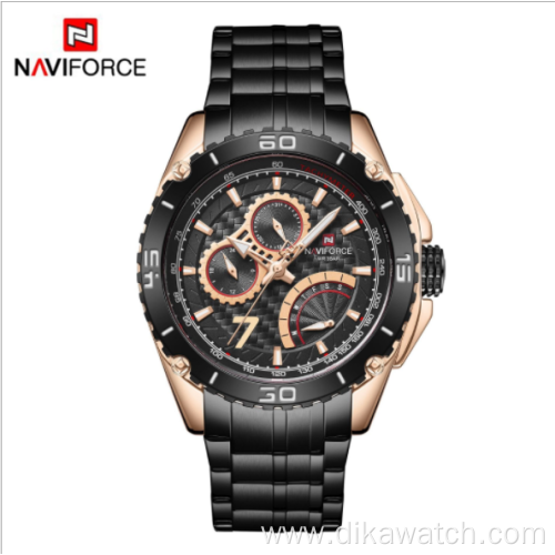 NAVIFORCE 9183 Fashion New Large Dial Men's Watch Luminous Quartz Watch Sports wristwatches